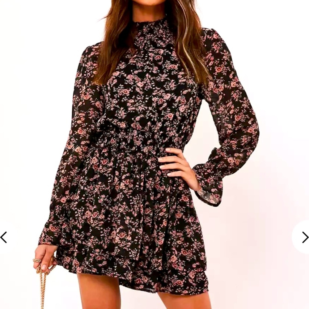 Missguided high neck dress
